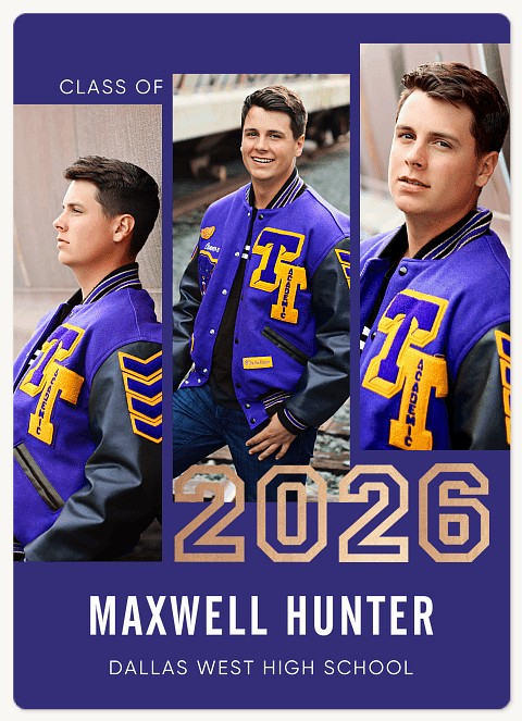 Elevated Trio Graduation Cards