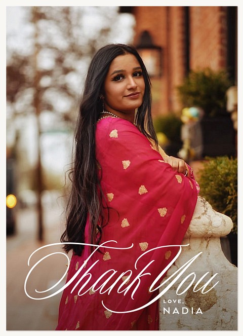 Refined Thank You Thank You Cards 