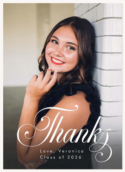 Sweet Flourishes Thank You Cards 