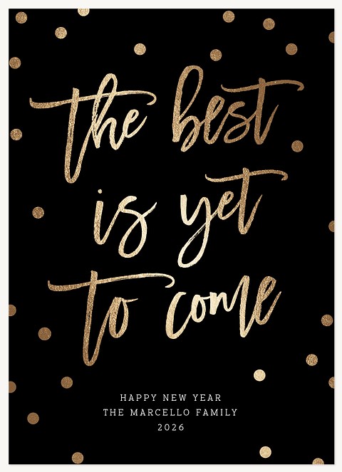 New Radiance New Year's Cards