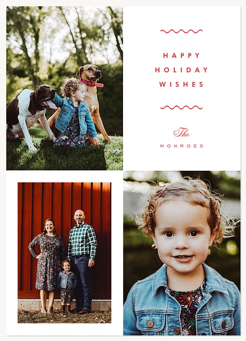 Cheerful Moments Personalized Holiday Cards