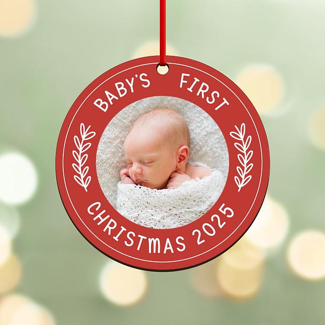 Baby Sprigs Personalized Ornaments