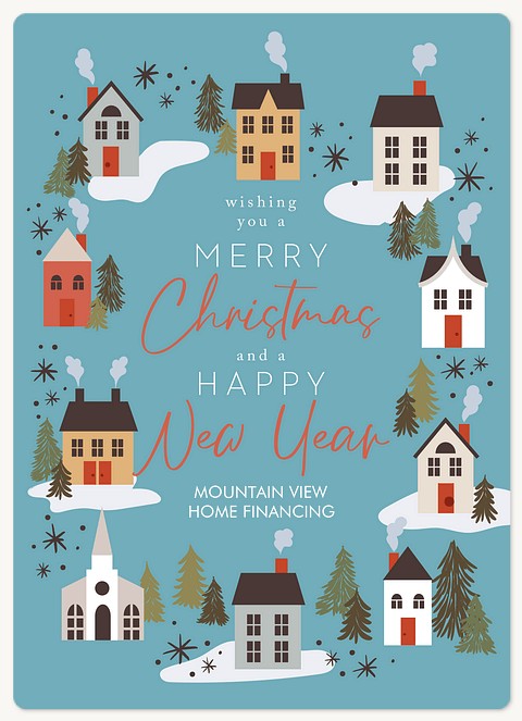 Neighborhood Magic Holiday & Christmas Magnet Cards