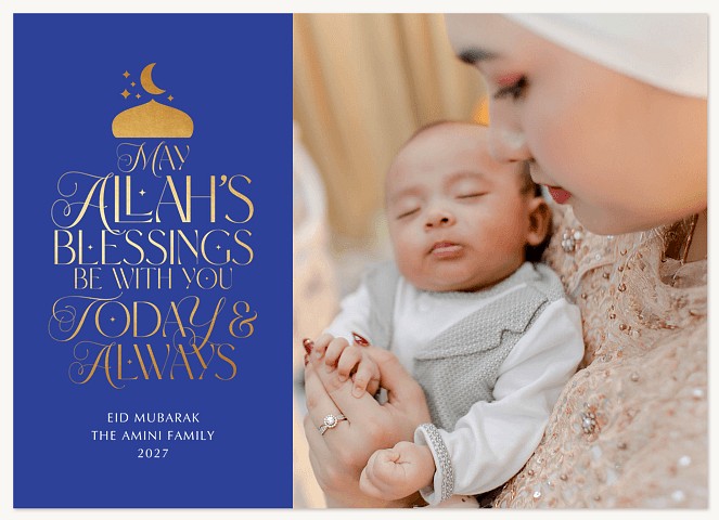 Moonlit Grace Eid Cards