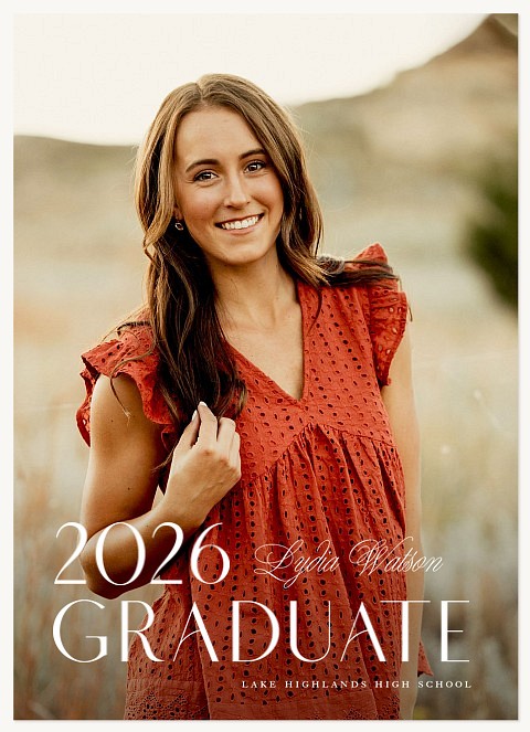 Modern & Timeless Graduation Cards