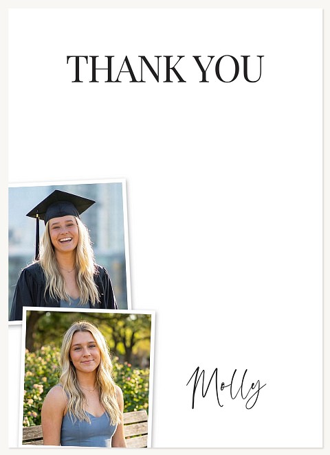 Foundation Grad TY Thank You Cards 