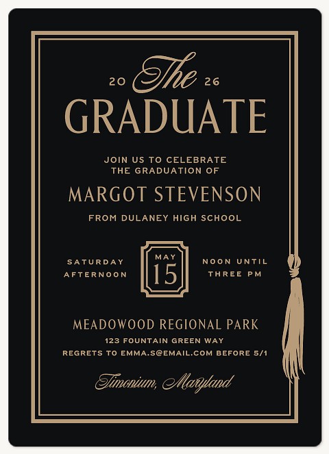 Graduate Gala Graduation Cards