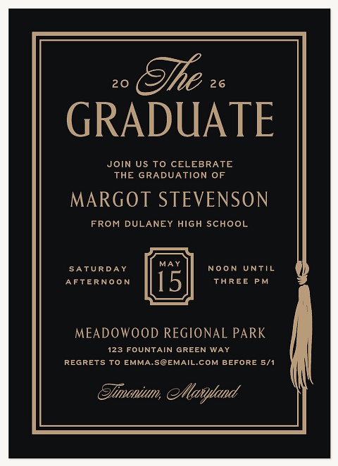 Graduate Gala Graduation Cards