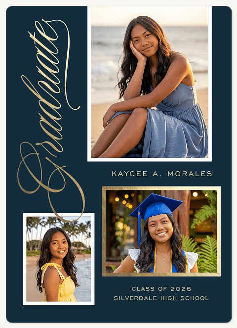 Signed Graduate Graduation Cards