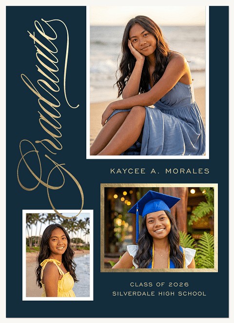 Signed Graduate Graduation Cards