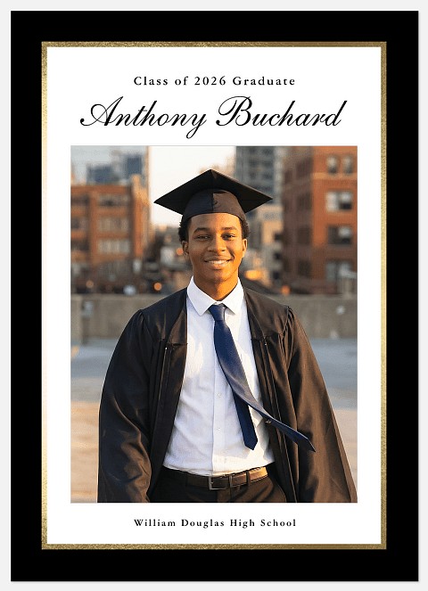 Timeless Frame Graduation Cards