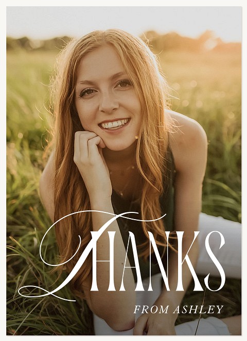 Style Forward Thanks Thank You Cards 