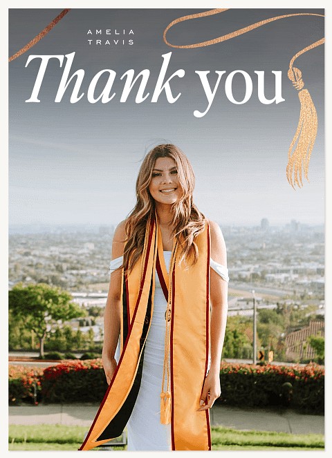 Headliner Thank You Cards 