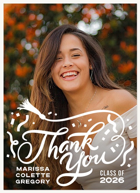 Whimsical Celebration Thank You Cards 