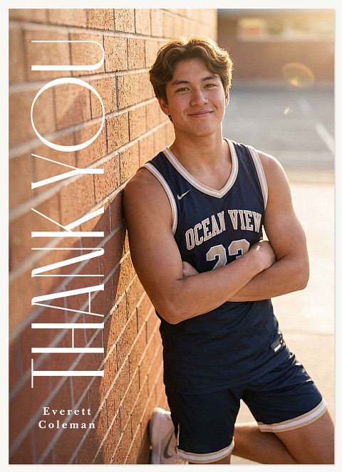 Notable Column Thank You Cards 