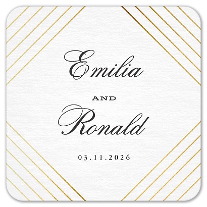 Royal Fondant Custom Coasters
