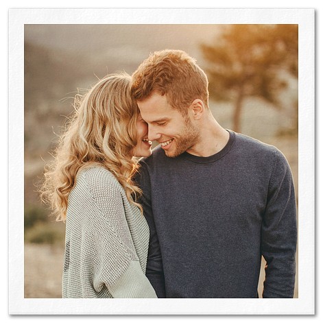 Classic Single Photo Custom Napkins