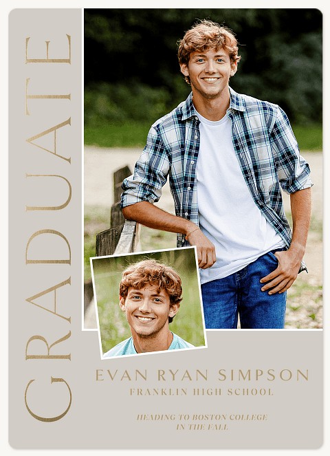 Classical Grad Graduation Cards