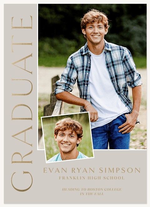 Classical Grad Graduation Cards