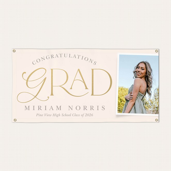 Snapshots Graduation Banner Custom Banners