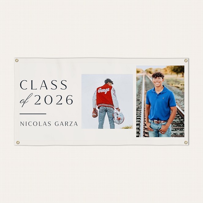 Classic Graduation Banner Custom Banners