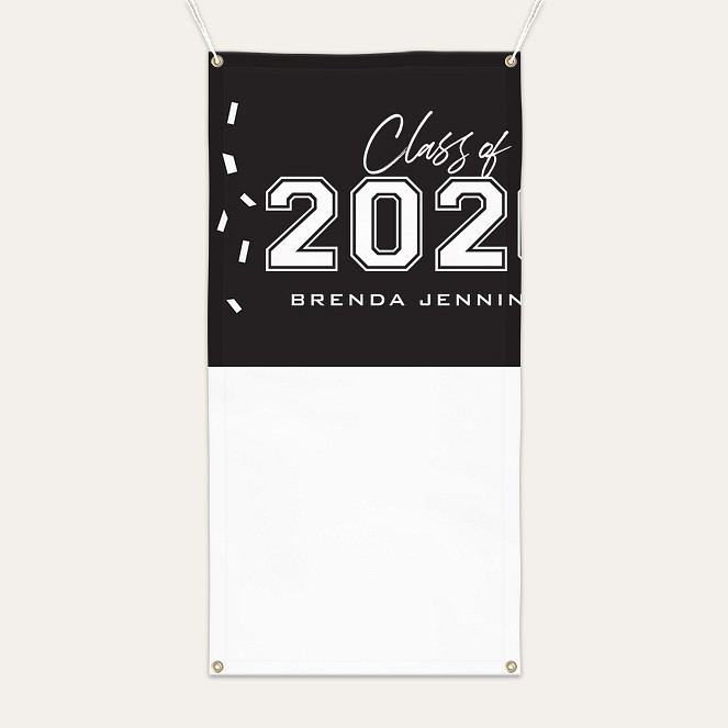 Varsity Confetti Custom Banners