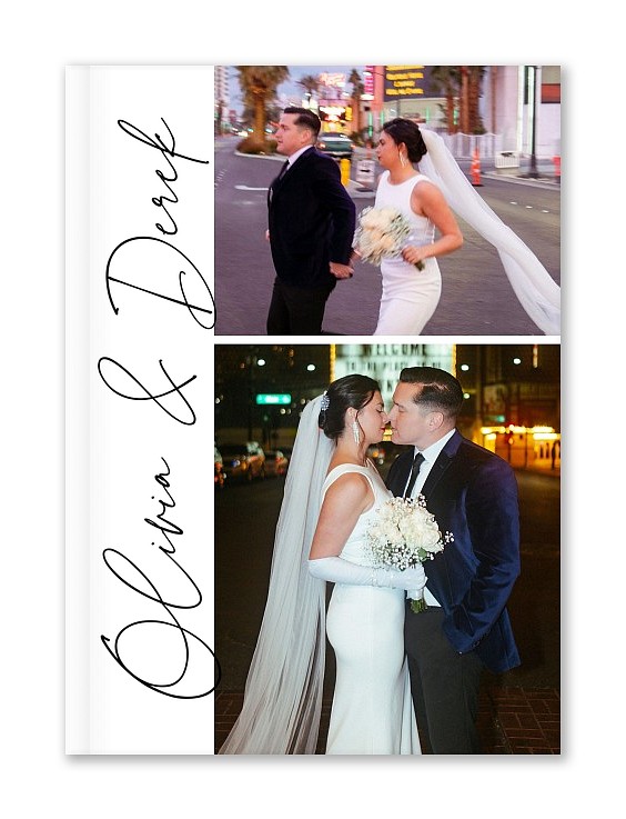 Side Names Custom Hardcover Journals