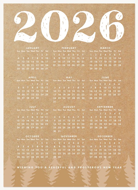 A Krafted Year Business Holiday Cards