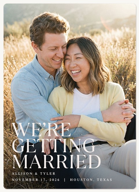 To The Point Save the Date Magnets