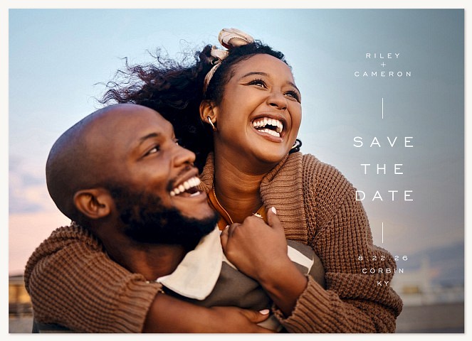Modern Union Save the Date Cards