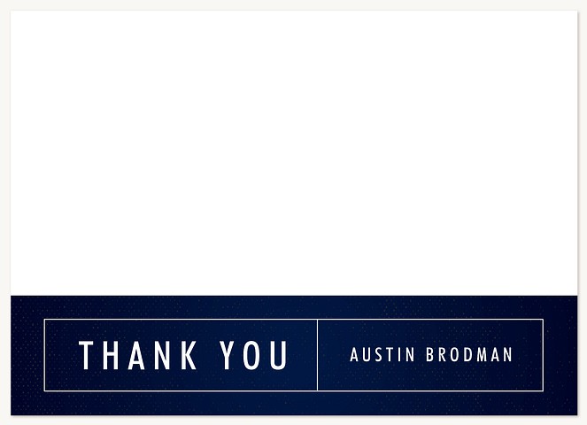 Bold Type Thank You Cards 