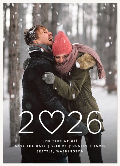 New Year Love New Year's Cards