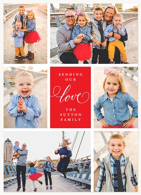 Lovely Collage Valentines Cards