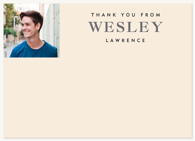 Next Step Graduation Thank You Cards