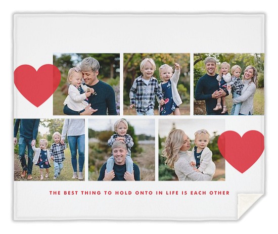 Full Hearts Custom Blankets