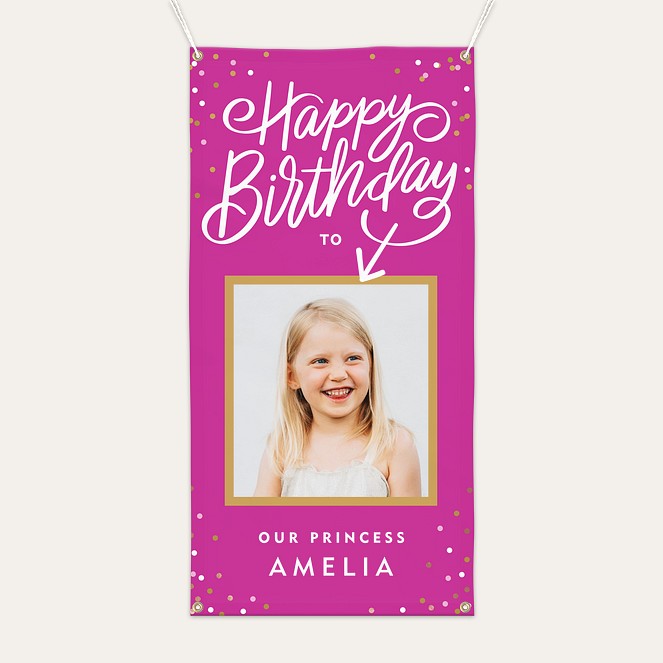Birthday Wishes Custom Banners