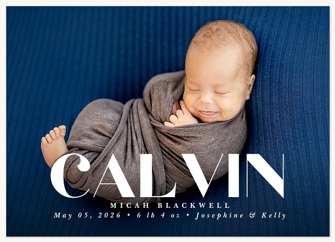 Pride & Joy Baby Announcements