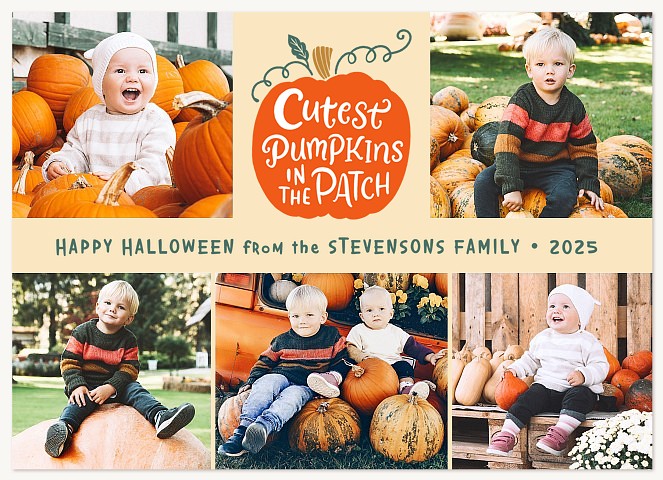 Cutest Pumpkins Halloween Cards