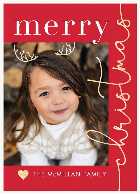 Tilted Tidings Christmas Cards