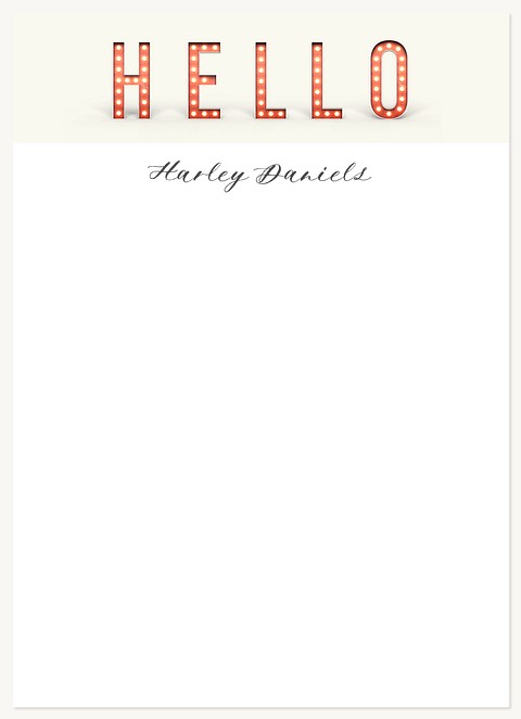 Bright Lights Stationery