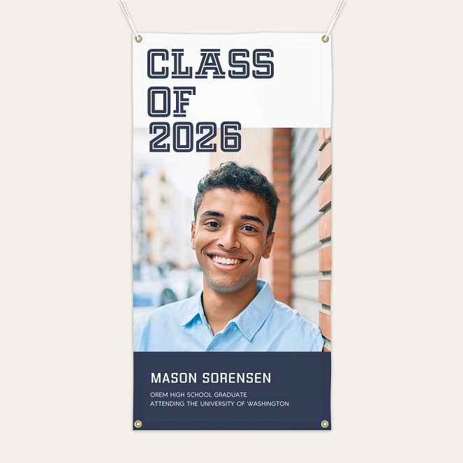 Campus Grad Photo Banner  Custom Banners