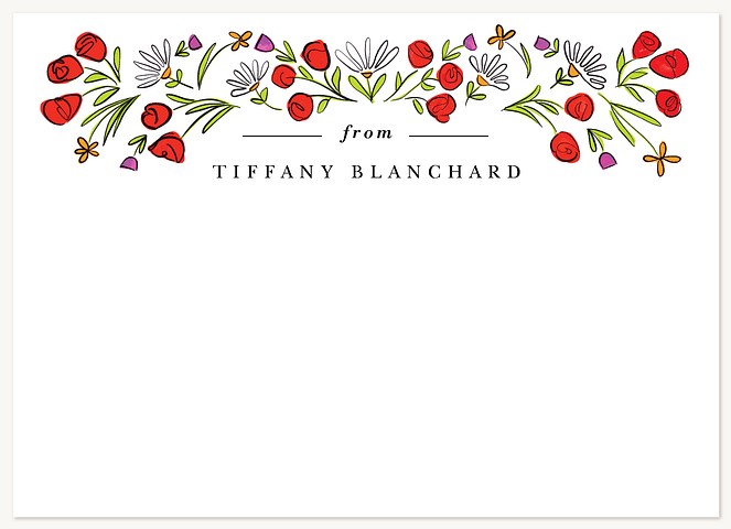 Tiny Blooms Stationery