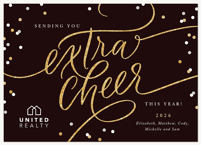 Extra Cheer Business Holiday Cards