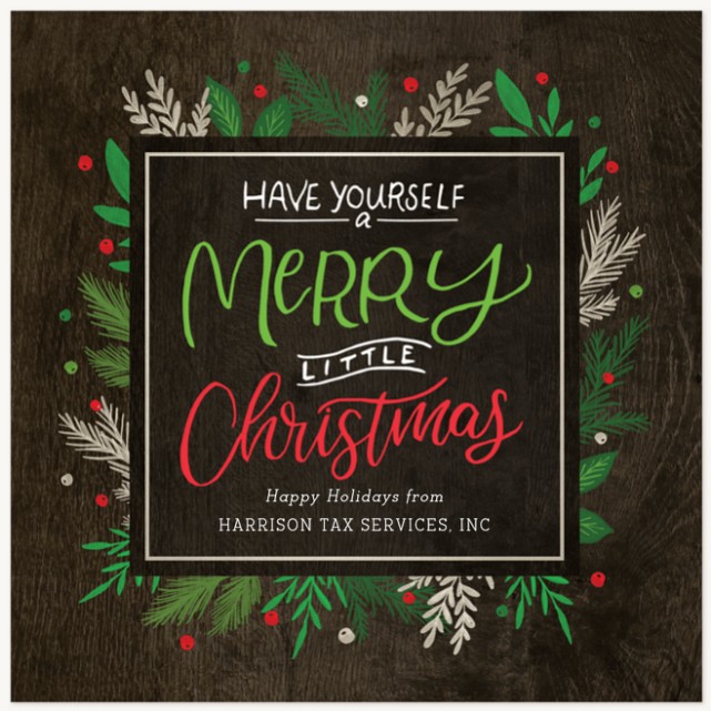 Merry Little Business Holiday Cards
