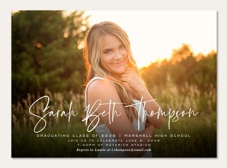 Inscribed | Graduation Invitations
