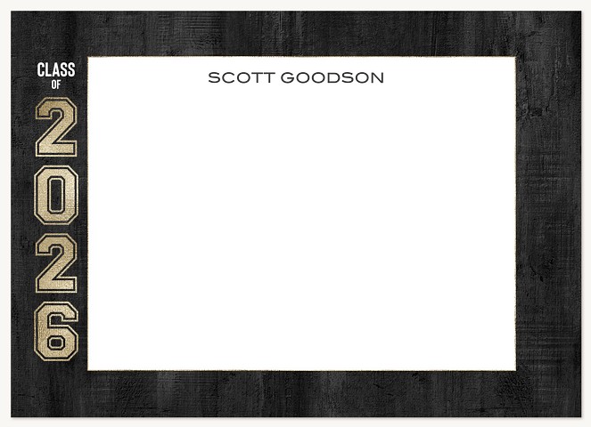 Golden Stack Thank You Cards 