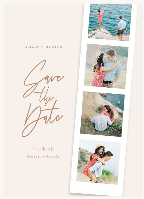 Candid Moments Save the Date Cards
