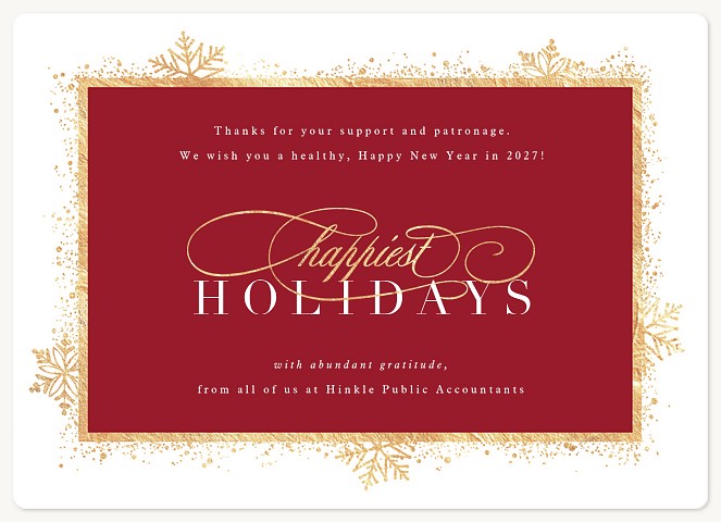 Holiday Opulence Holiday & Christmas Magnet Cards