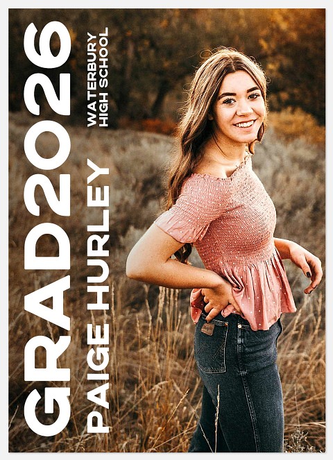 Bold & Vertical Graduation Cards