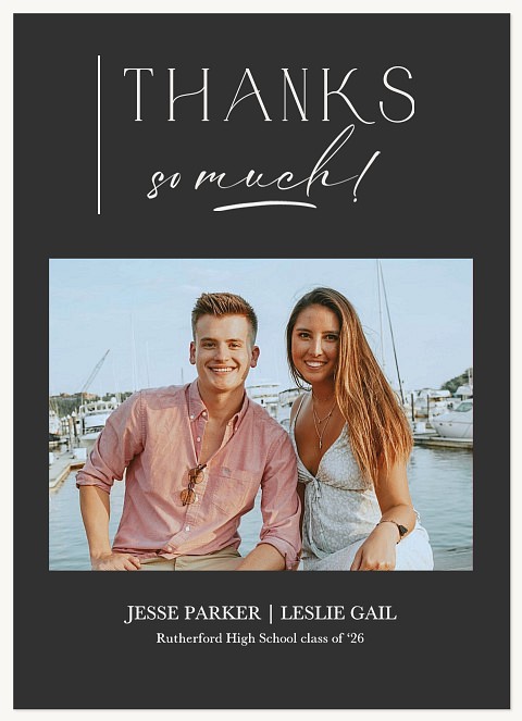 Script Thanks Thank You Cards 